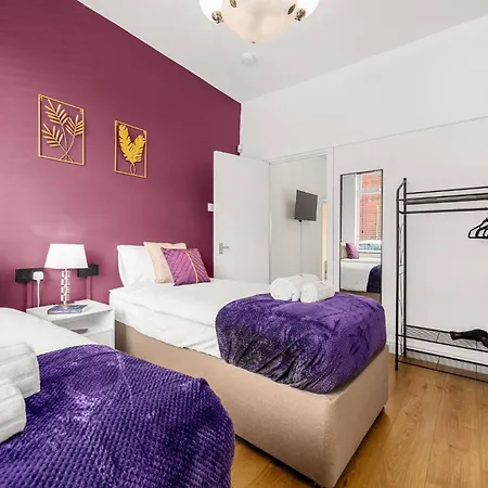 Bright And Cosy 3-bedroom Near - Free Parking - Sleeps 6 Feriehus *