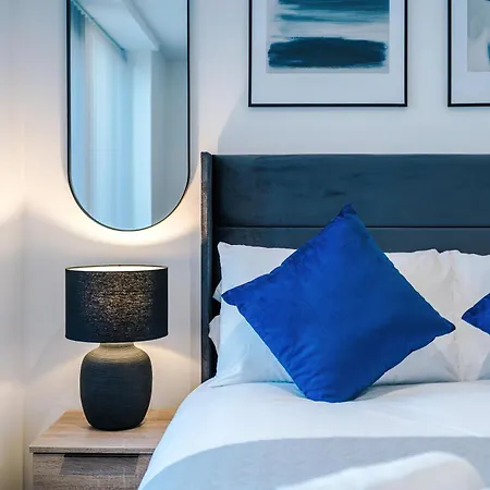 Stylish 1bed Fast Wi-fi Easy Access To Apartmán *
