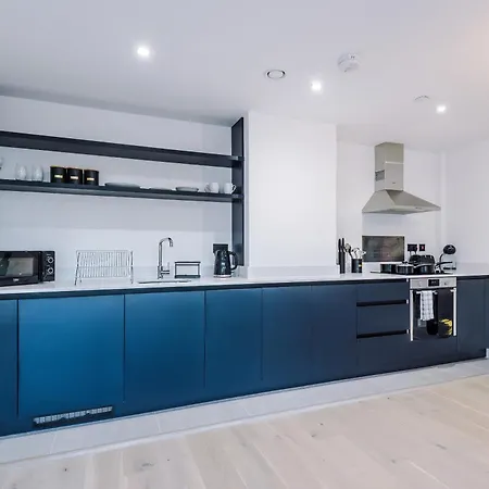Apartmán Stylish 1bed Fast Wi-fi Easy Access To *