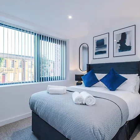 Stylish 1bed Fast Wi-fi Easy Access To Apartmán *