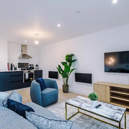 Stylish 1bed Fast Wi-fi Easy Access To Apartment *