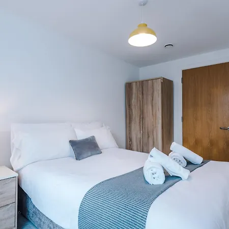 Stylish Two Bedroom With Balcony Lägenhet Manchester