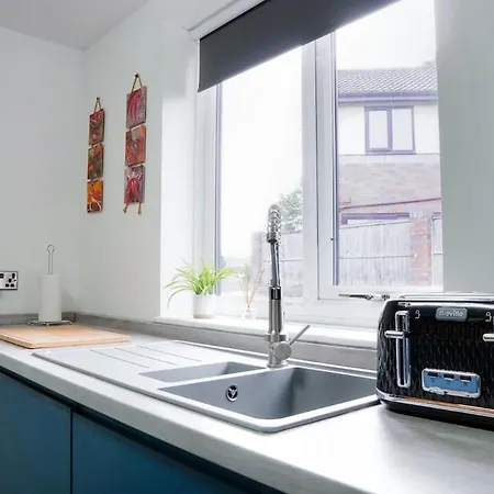 Spacious 2BR Near Centre Sleeps 6 Parking Apartamento Mánchester