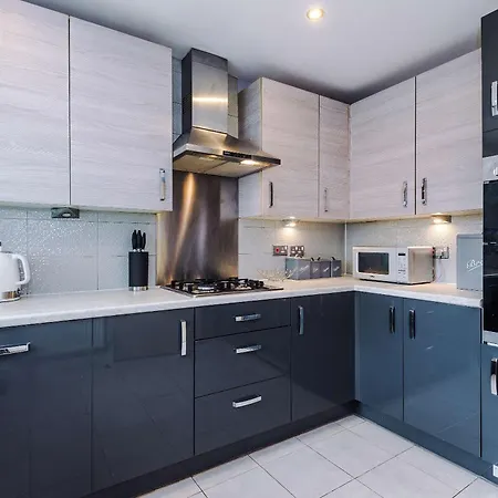 Nyaraló Large Townhouse By The Etihad & Coop Live Arena With Free Parking *