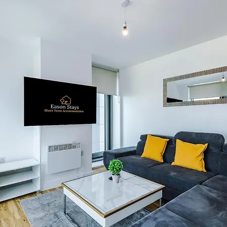 10%Offlastminbusinessleisurewifisalford Apartament *
