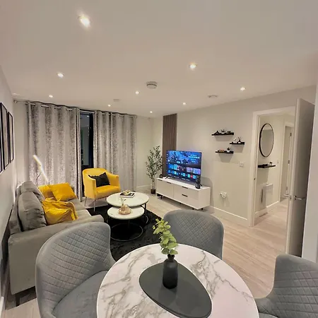 Apartman 40 Percent Off Monthly 2 Bed Modern Near Piccadilly - Parking - Fast Wifi *