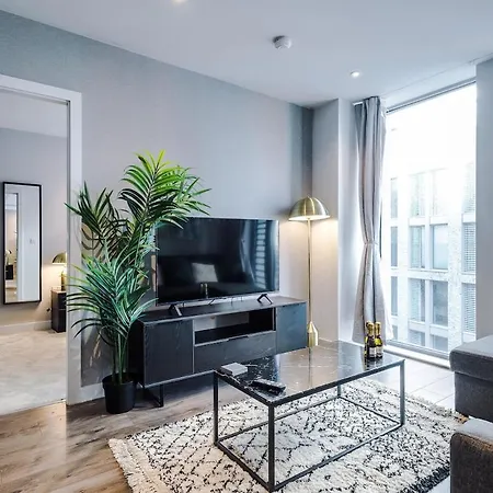 Centre, Luxury Apartment, Gym Mánchester