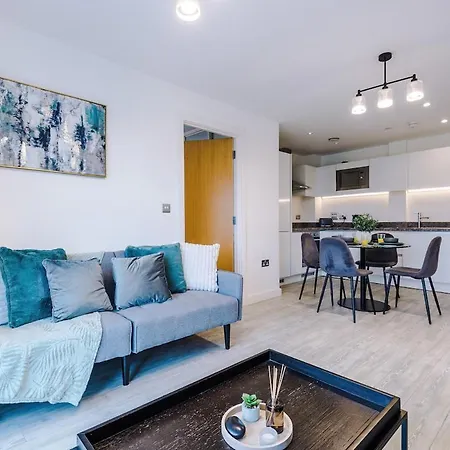 Centre, Salford Luxury דירה *