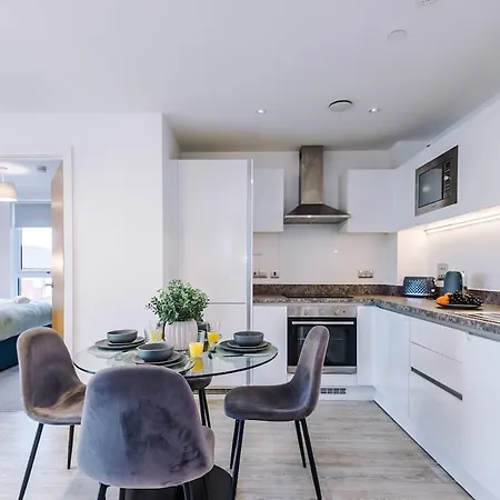 דירה Centre, Salford Luxury *