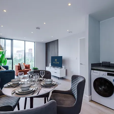 דירה Modern 2br Parking Great Location & Amenities מנצ'סטר