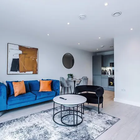 アパート Stylish 1-bed Fast Wi-fi Easy Access To マンチェスター