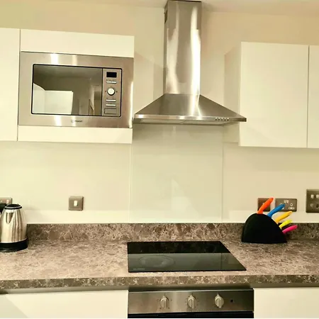 Apartamento 2 Bed Sleeps 4 With Free Parking Manchester