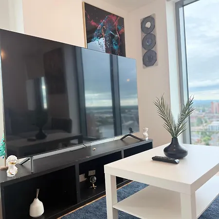 Apartamento Sky View Centre Luxury Mánchester