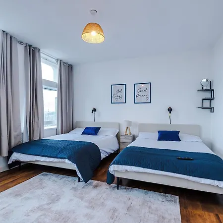 Апартаменты 2br Heights Sleeps 7 Parking & Wifi Манчестер