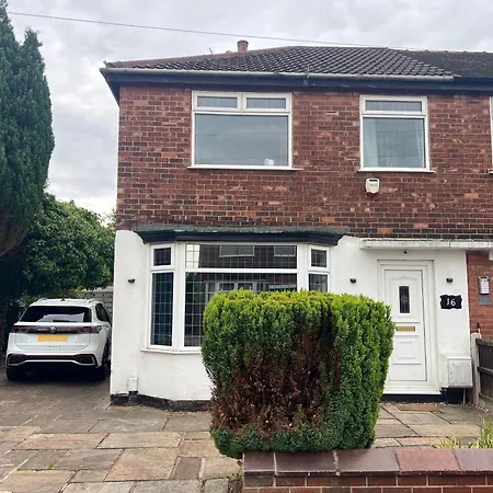 Villa Family & Pet-friendly 5pp, Parking, 20 Min To Mánchester