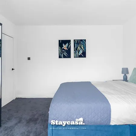Vakantiehuis Spacious 4-bed Near Didsbury Manchester
