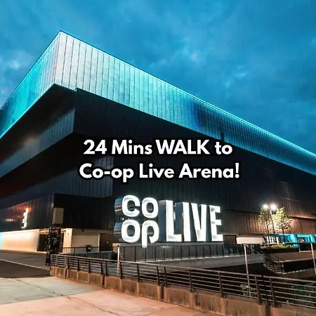 Appartement Free Parking, Large House For Contractors & Families, Sleeps 5, 5 Mins To Etihad Stadium Manchester