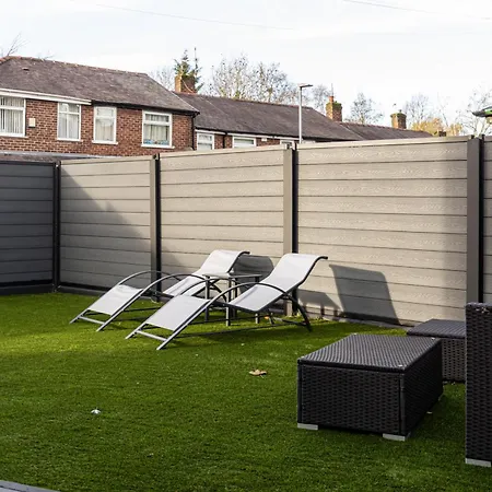 Modern 5-bed Ev Centre 10 Min Vakantiehuis Manchester
