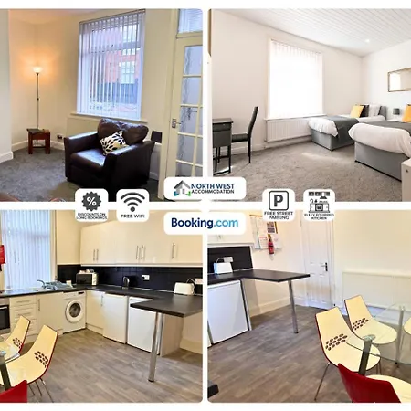 Newly Refurbished 2-bedroom In 10 Mins From Centre With Free Wifi By North West 度假居 *