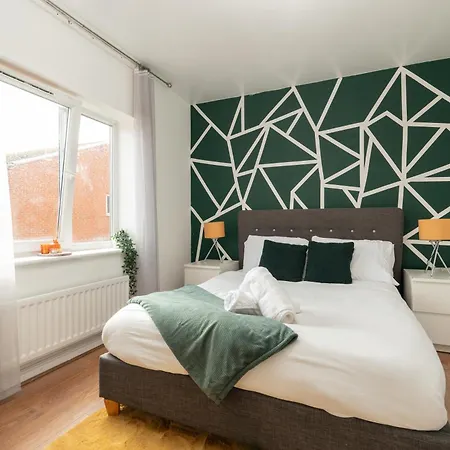 Dom wakacyjny Stylish 4bd Townhouse - Centre - O2 Apollo Manchester