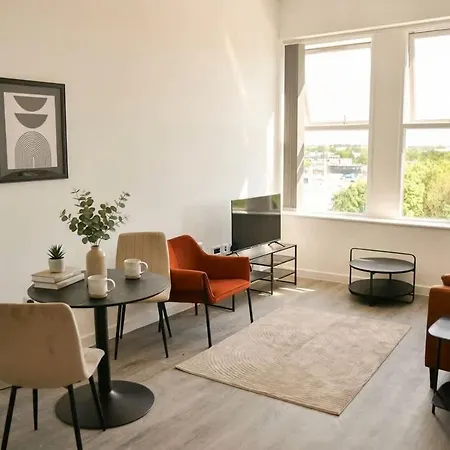 Spacious 1 Bed Near Etihad Apartament Manchester