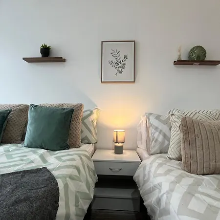 Apartamento 1Br-2 Double Beds-Sleeps 6-Perfect For Long Stays