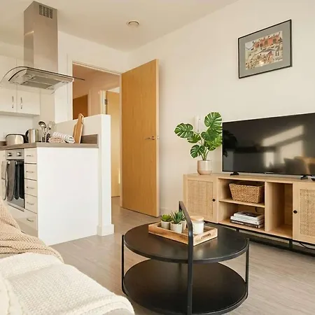 Apartament Modern 1 Bed With Views In Manchester