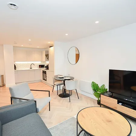 Apartamento Modern 1 Bed Flat In W Balcony Mánchester