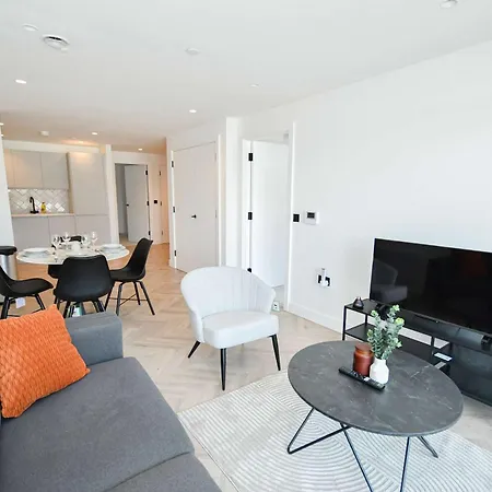 Apartament Contemporary 2 Bed Manchester