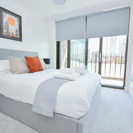 Apartmán Contemporary 2 Bed Manchester