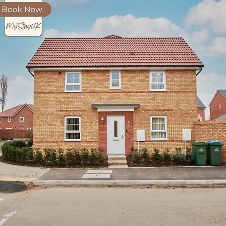 Spacious 3Br House By Mystayuk Short Lets & Serviced Accommodation Manchester Perfect For Contractors With Free Wifi & Free Parking Сasa de vacaciones Mánchester