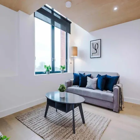 Apartament Modern Spacious Sleeps 5 Free High-speed Wi-fi Manchester