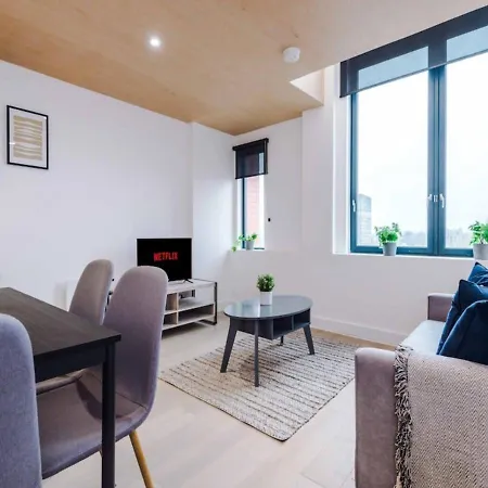 Apartamento Modern Spacious Sleeps 5 Free High-speed Wi-fi