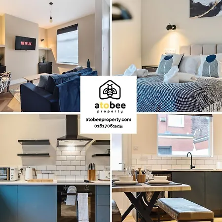 2 Bed Near Etihad & Centre On A Quiet Street With Free Parking * Манчестер