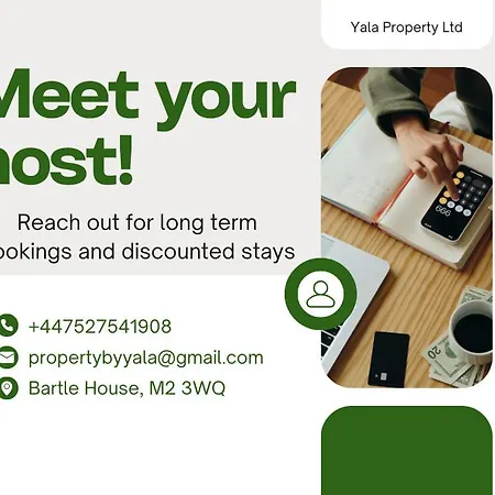 1Br-2 Double Beds-Sleeps 6-Perfect For Long Stays