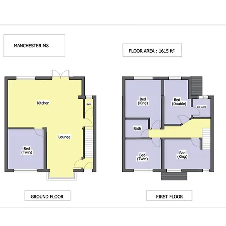 בית נופש Modern 5-bed Ev Centre 10 Min *