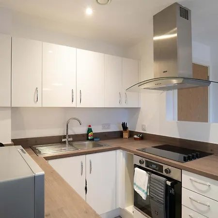 Daire Bright 1 Bed In W Balcony Manchester
