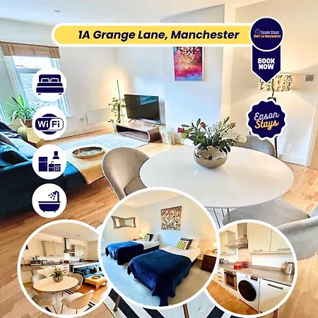 Appartement Modern 2-bed For Work Manchester