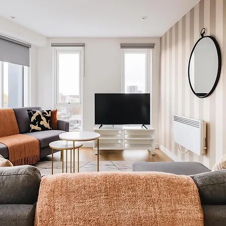 Designer Penthouse In With Parking Apartment Manchester