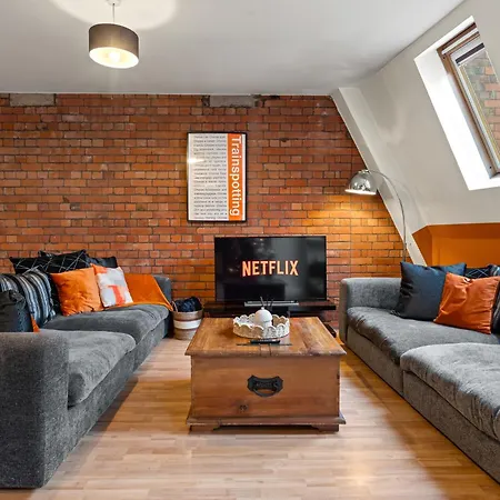 Rooftops View, Northern Quarter, Balcony Манчестер