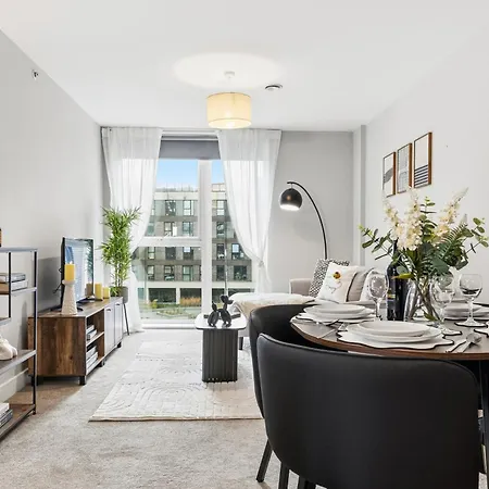 Lux 2bd, Free Parking & Wifi, Near Mcr Center And Media Appartamento *