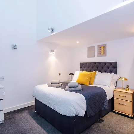 Modern 2br Flat For 4 Full Kitchen Appartement Manchester