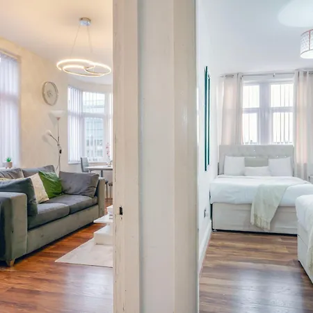 Bright&cozy Retreat Near Hotspots 2 Apartament Manchester