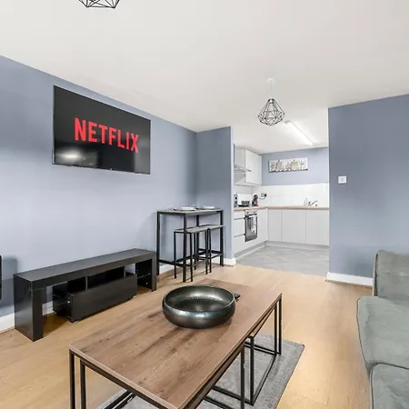 Oxford Road Haven: Cozy 1-bedroom Retreat Daire