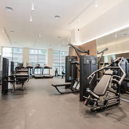 Luxury Condo-terrace - Gym - Parking - 맨체스터