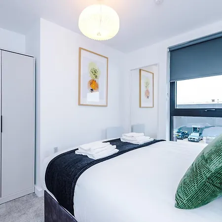 Lejlighed Modern 2br 2ba W Secure Parking Manchester