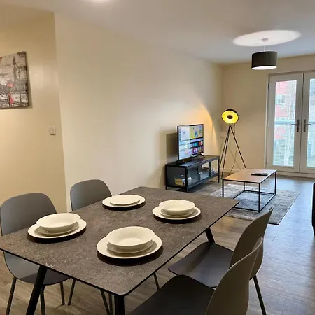 Apartmán Stylish 2-Bed Flat - Universities Deansgate - Pass The Keys *