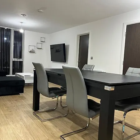 Lägenhet Balcony View Deluxe 2 Bed Ao Arena & Victoria Stn Manchester