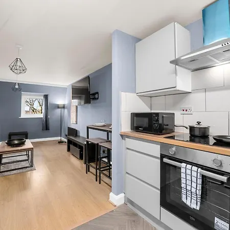Daire Oxford Road Haven: Cozy 1-bedroom Retreat Manchester
