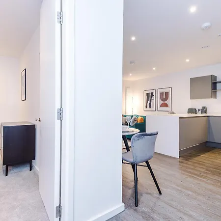 Stylish 1br Near Centre, Salford * Manchester